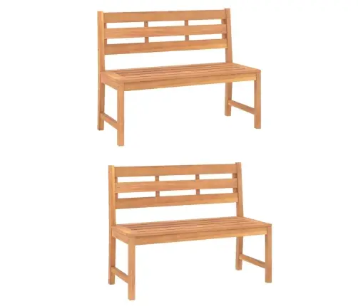 3-Daļīgs Dārza Mēbeļu Komplekts, Masīvs Tīkkoks Vidaxl