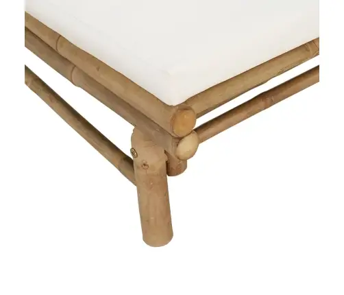 5-Daļīgs Dārza Atpūtas Mēbeļu Komplekts Ar Matračiem, Bambuss Vidaxl