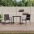 Aiatoolid 2 Tk, Must, 55 X 61,5 X 90 cm Tekstileen Ja Teras