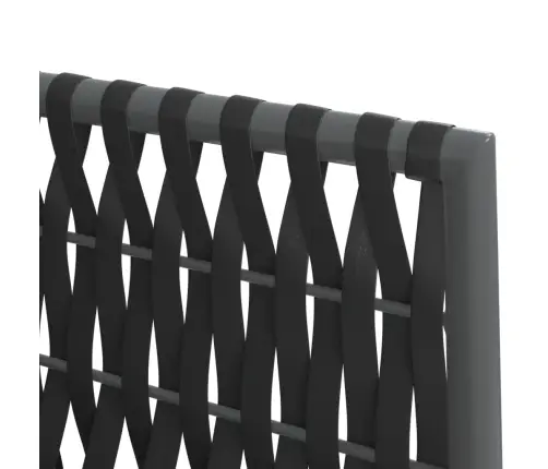 Aiatoolid Patjadega 2 Tk, Must, 54 X 61 X 83 cm Polürotang