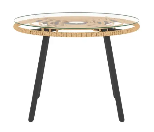 3-Daļīgs Dārza Atpūtas Mēbeļu Komplekts, Pelēka Pe Rotangpalma Vidaxl 3-Daļīgs Dārza Atpūtas Mēbeļu Komplekts, Pelēka Pe Rotangpalma Vidaxl