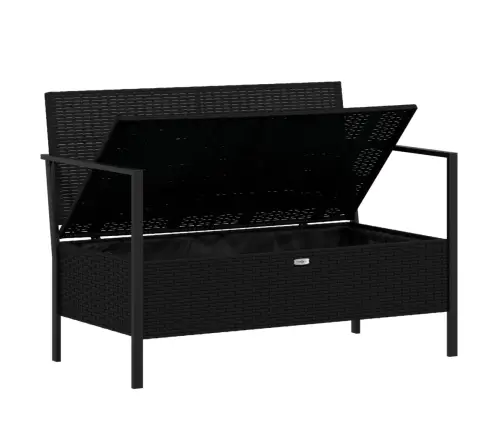 Divvietīgs Dārza Sols Ar Matračiem, Melna Pe Rotangpalma Vidaxl Divvietīgs Dārza Sols Ar Matračiem, Melna Pe Rotangpalma Vidaxl