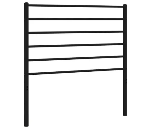 Gultas Galvgalis, Metāls, Melns, 107 Cm Vidaxl