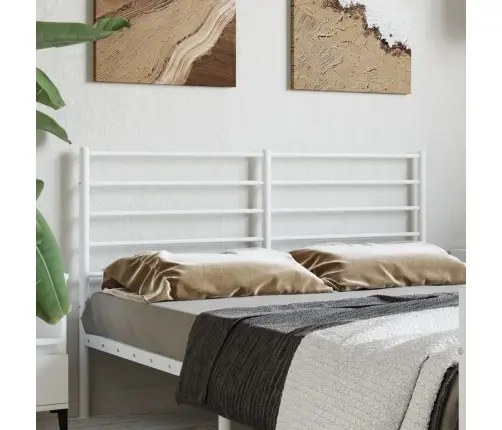 Metallist Voodipeats, Valge, 120 Cm