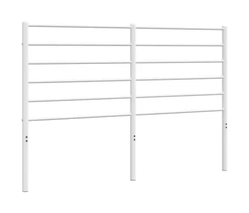 Gultas Galvgalis, Balts, 135 Cm Vidaxl