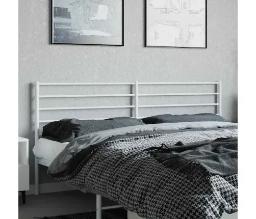 Metallist Voodipeats, Valge, 200 Cm