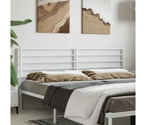 Metallist Voodipeats, Valge, 200 Cm