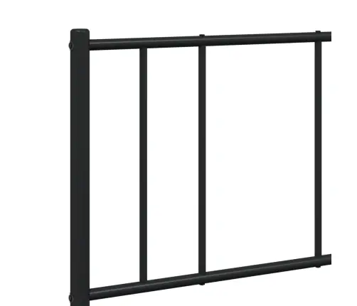 Metalinis Lovos Rėmas Su Galvūgaliu, Juodos Spalvos, 160X200Cm