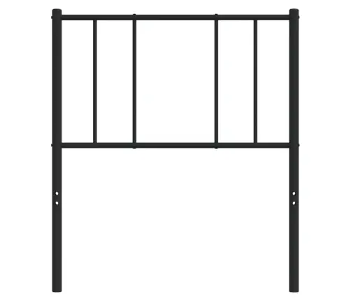 Gultas Galvgalis, Metāls, Melns, 80 Cm Vidaxl Gultas Galvgalis, Metāls, Melns, 80 Cm Vidaxl