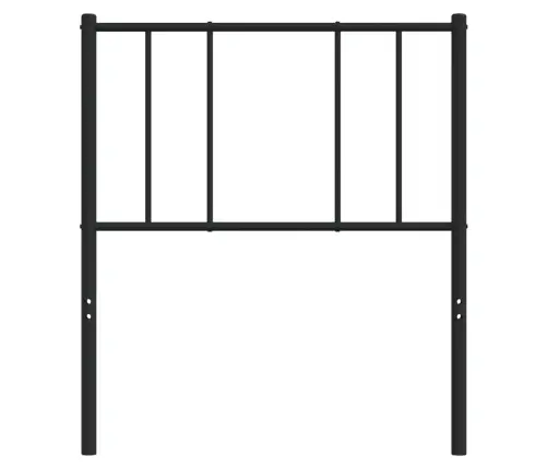 Gultas Galvgalis, Metāls, Melns, 90 Cm Vidaxl