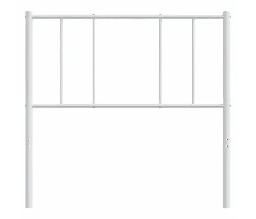 Gultas Galvgalis, Metāls, Balts, 80 Cm Vidaxl