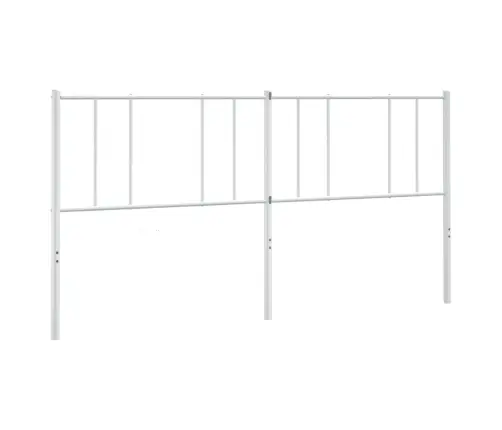 Metallist Voodipeats, Valge, 200 Cm