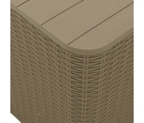 Eemaldatava Pealisplaadiga Aialaud, Helepruun, Polüpropüleen