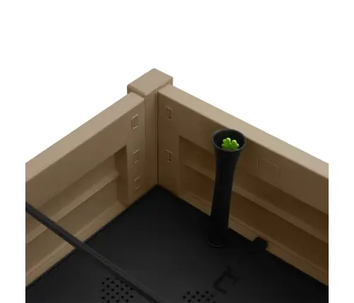 Kõrgendatud Aia Taimelava, Helepruun, 110 X 45 X 79 Cm