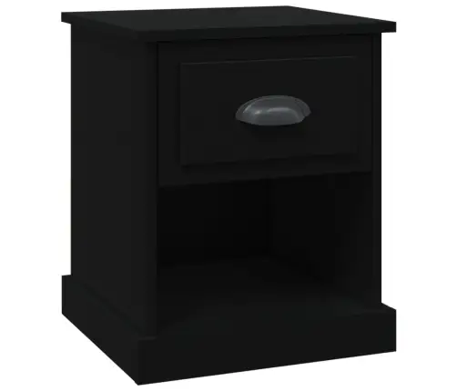 Öökapp, Must, 39 X 39 X 47,5 cm Tehispuit