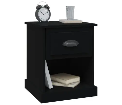 Öökapp, Must, 39 X 39 X 47,5 cm Tehispuit