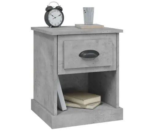 Öökapp, Betoonhall, 39X39X47,5 cm Tehispuit