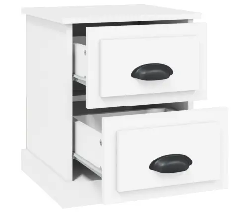 Öökapp, Valge, 39 X 39 X 47,5 cm Tehispuit