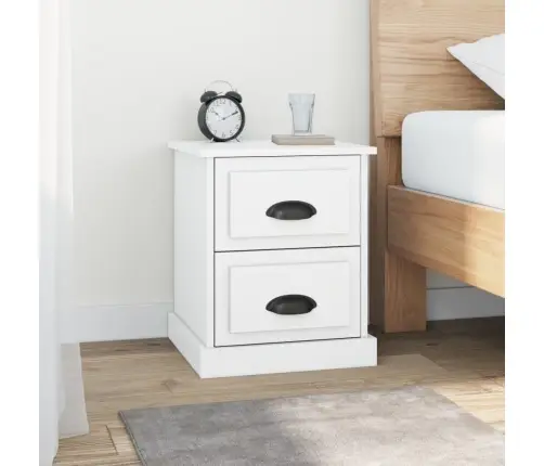 Öökapp, Valge, 39 X 39 X 47,5 cm Tehispuit