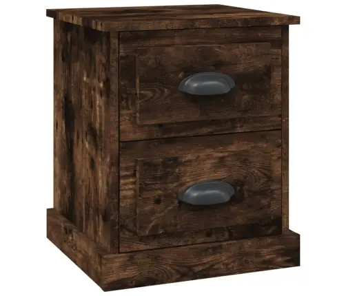 Naktsskapītis, Ozolkoka Krāsa, 39X39X47,5 Cm, Inženierijas Koks Vidaxl