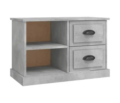 Televizoriaus Spintelė, Betono Pilka, 73X35,5X47,5cm Mediena