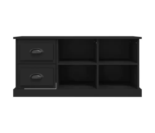 Tv Skapītis, Melns, 102X35,5X47,5 Cm, Inženierijas Koks Vidaxl