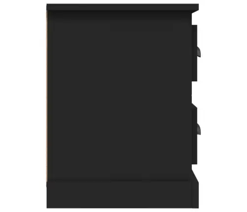 Tv Skapītis, Melns, 102X35,5X47,5 Cm, Inženierijas Koks Vidaxl