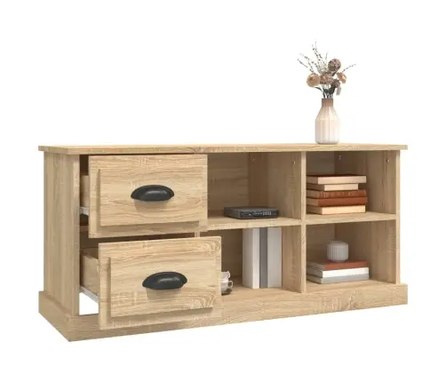 Telerikapp, Sonoma Tamm, 102X35,5X47,5 cm Tehispuit
