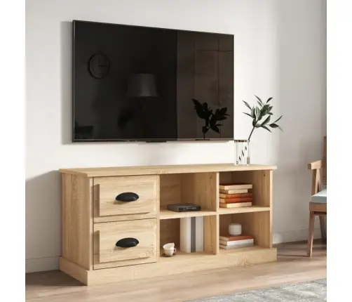Telerikapp, Sonoma Tamm, 102X35,5X47,5 cm Tehispuit