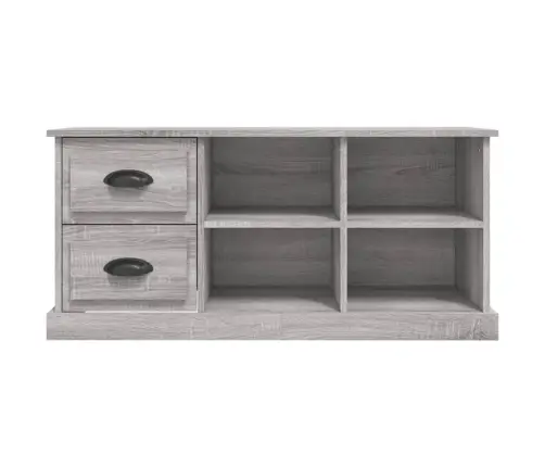 Tv Skapītis, Pelēks, 102X35,5X47,5 Cm, Inženierijas Koks Vidaxl