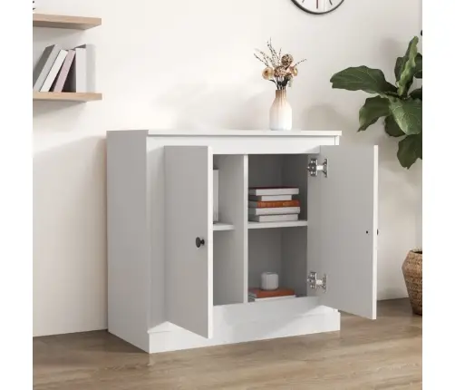 Puhvetkapp, Valge, 70 X 35,5 X 67,5 cm Tehispuit