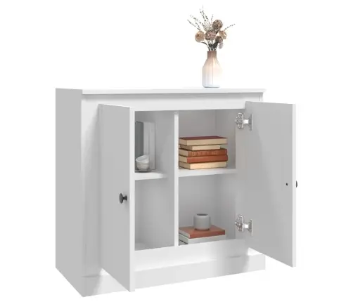 Puhvetkapp, Valge, 70 X 35,5 X 67,5 cm Tehispuit