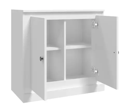 Puhvetkapp, Valge, 70 X 35,5 X 67,5 cm Tehispuit