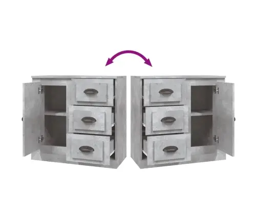 Puhvetkapp, Betoonhall, 70 X 35,5 X 67,5 cm Tehispuit Puhvetkapp, Betoonhall, 70 X 35,5 X 67,5 cm Tehispuit