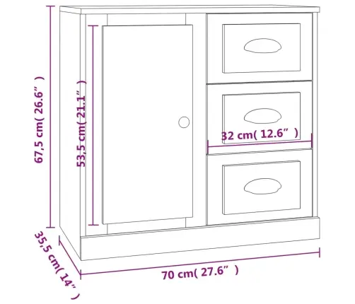 Puhvetkapp, Betoonhall, 70 X 35,5 X 67,5 cm Tehispuit Puhvetkapp, Betoonhall, 70 X 35,5 X 67,5 cm Tehispuit