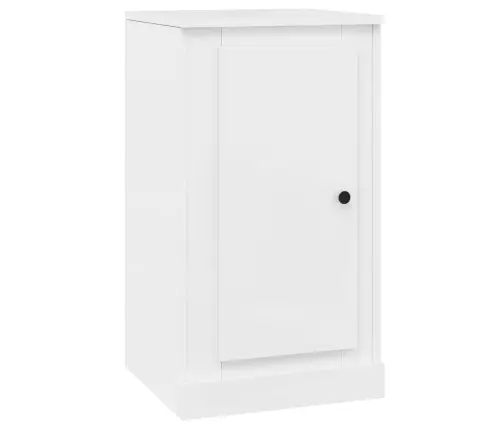 Kumodes, 2 Gab., Baltas, 37,5X35,5X67,5 Cm, Inženierijas Koks Vidaxl