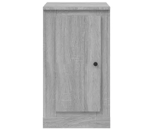 Kumode, Pelēka Ozolkoka, 37,5X35,5X67,5 Cm, Inženierijas Koks Vidaxl