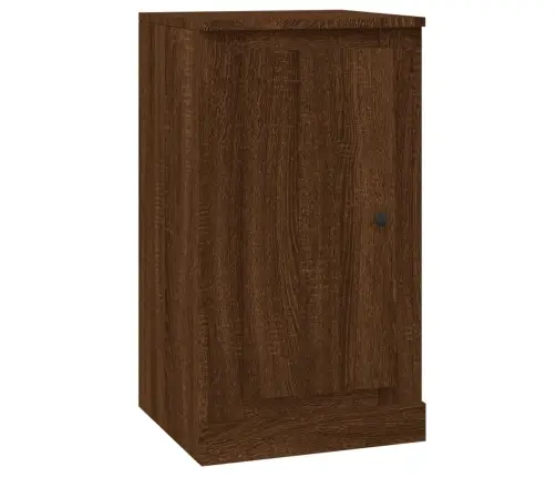 Puhvetkapid 2 Tk, Pruun Tamm, 37,5 X 35,5 X 67,5 cm Tehispuit