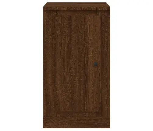 Puhvetkapid 2 Tk, Pruun Tamm, 37,5 X 35,5 X 67,5 cm Tehispuit