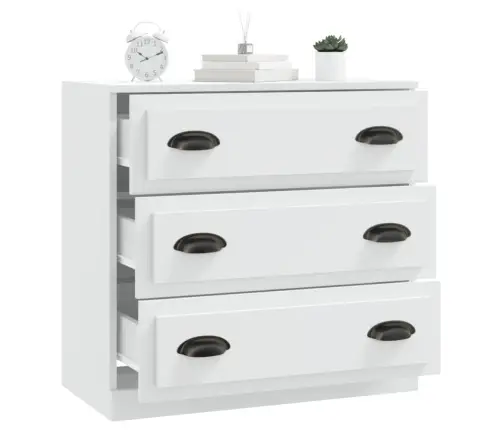 Kumode, 70X35,5X67,5 Cm, Inženierijas Koks, Balta Vidaxl