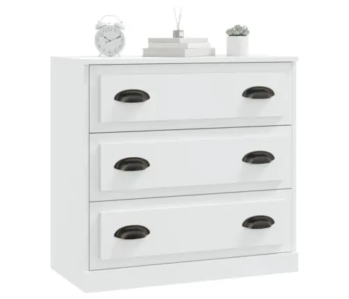 Kumode, 70X35,5X67,5 Cm, Inženierijas Koks, Balta Vidaxl