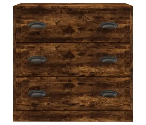 Šoninė Spintelė, Dūminio Ąžuolo, 70X35,5X67,5cm Mediena