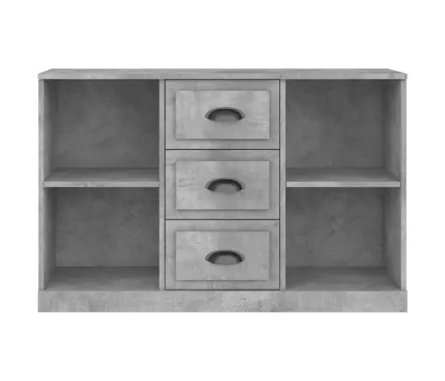 Plaukts, 104,5X35,5X67,5 Cm, Inženierijas Koks, Betona Pelēks Vidaxl