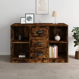 Kumode, Ozolkoka Krāsa, 104,5X35,5X67,5 Cm, Inženierijas Koks Vidaxl