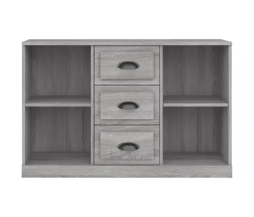 Kumode, Pelēka Ozolkoka, 104,5X35,5X67,5 Cm, Inženierijas Koks Vidaxl