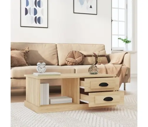 Kohvilaud, Sonoma Tamm, 90X50X35 cm Tehispuit