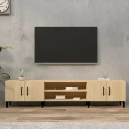 Tv Skapītis, Sonoma Ozols, 180X31,5X40 Cm, Inženierkoks Vidaxl