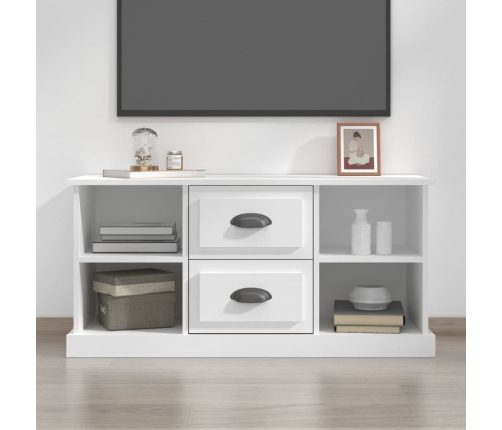Tv Skapītis, 99,5X35,5X48 Cm, Inženierijas Koks, Balts Vidaxl