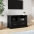 Tv Skapītis, 80X35X50 Cm, Inženierijas Koks, Melns Vidaxl