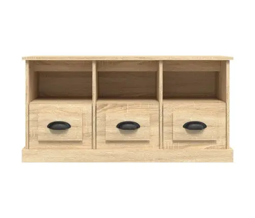 Tv Skapītis, Ozolkoka Krāsa, 100X35X50 Cm, Inženierijas Koks Vidaxl